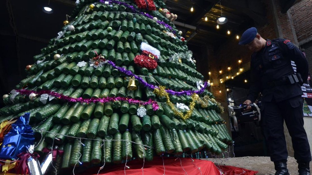 Amankah Natal Tahun Ini? Intip Foto-Foto Pengamanan Gereja!