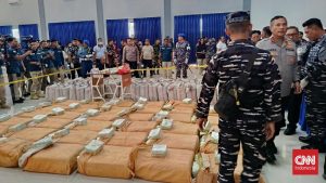 Narkoba Rp7 Triliun Digagalkan! TNI AL Tangkap Kapal Misterius