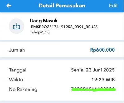 Rezeki Nomplok! BSU 2025 Cair!