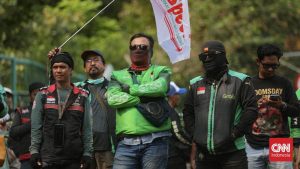 Demo Ojol Gegerkan Monas! 5 Tuntutan Mengejutkan Ini Bikin Heboh