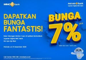 Raih Untung 7%! Tabungan Anti-Mager!