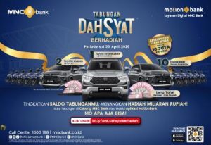 Raih Mobil & Jutaan Rupiah! Nabung di MNC Bank Makin Mudah!
