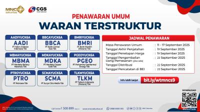 Raih Keuntungan Fantastis! Waran Terstruktur Seri Baru Hadir!