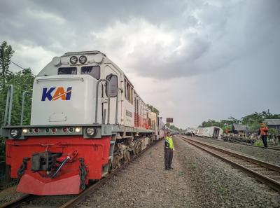 KA Anjlok di Kedunggedeh, Penumpang Selamat! 1 KA Anjlok di Kedunggedeh, Penumpang Selamat!