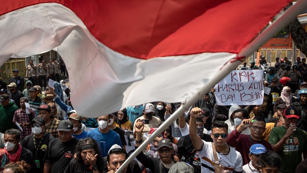 Demo Bupati Pati, Polisi Amankan 4 Orang! 1 Demo Bupati Pati, Polisi Amankan 4 Orang!
