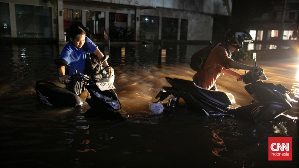 Jakarta Utara Dikepung Banjir! Ratusan Warga Mengungsi