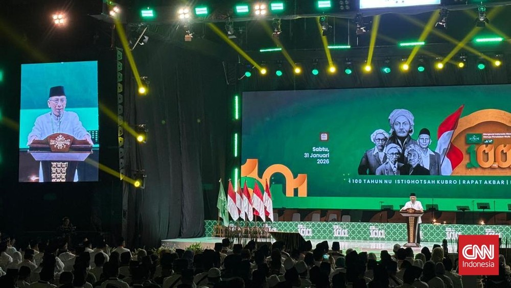 Harlah NU ke-100: Deretan Tokoh Penting Penuhi Istora!