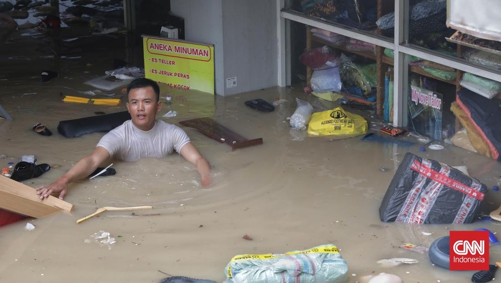 Bekasi Lumpuh! Banjir Dahsyat Terjang Perumahan