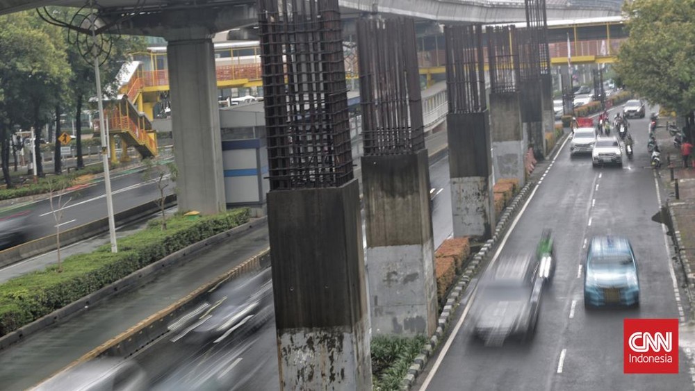Wajah Baru Rasuna Said: Tiang Monorel Mangkrak Akhirnya Tumbang!