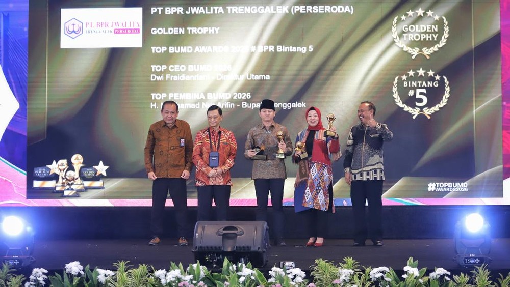 Trenggalek Gempar! BPR Jwalita Borong Penghargaan Nasional!