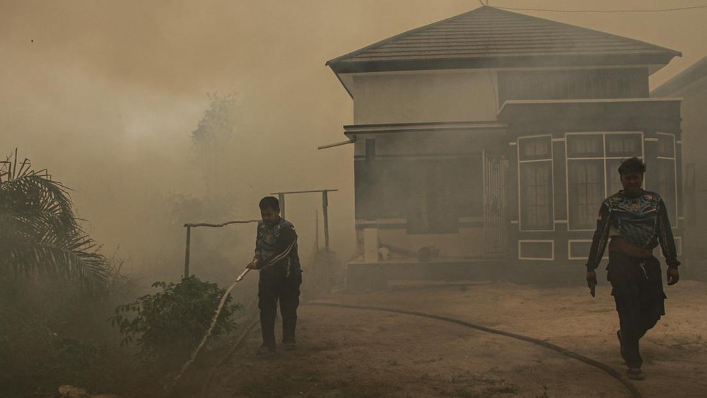 Perjuangan Manggala Agni Padamkan Karhutla 1 Perjuangan Manggala Agni Padamkan Karhutla